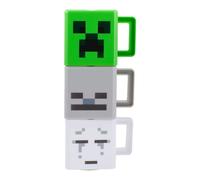 Tazas de Café Apilables de Minecraft, Juego de 3 Tazas de Minecraft