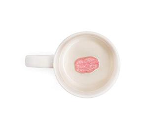Tazas chewmug Gross goma de mascar, color blanco