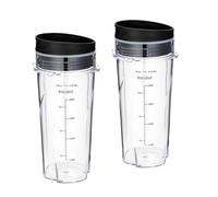 Tazas Con Tapas De 16Oz, Compatibles Con Ninja, Vaso Exprimidor Portátil Compacto For Licuadora Personal QB3001SS