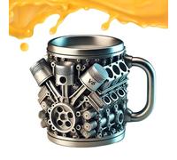 Tazas De Acero Inoxidable | Taza De Café De Acero 300ml | Botella Impermeable Doble Pared Vacía Para Senderismo Deporte Camping Coche Y Exterior