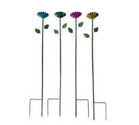 Tazas de agua de , baños de abejas para jardín,Tazas para beber abejas para jardín - Bañera de de metal Cuenco de riego con diseño floral, para polinizadores sedientos