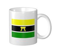 Tazas De Café Bandera De Ashanti Tazza Di Latte Moderna Hombres Tazas De Té, Para Deportista, Cocina, Oficina, 330ml
