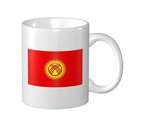 Tazas De Café Bandera De Kirguistán Tazza Di Latte Mujeres Hombres Tazas De Té, Para Café, Deportista, Cocina, 330ml