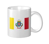 Tazas De Café Bandera De La Provincia De Heredia Tazza Di Latte Mujeres Moderna Tazas De Desayuno, Para Cumpleaños, Hogar, Oficina, 330ml