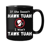 Tazas de café de cerámica,Taza de café de cerámica,Taza de café de 400 ml escupió en ese Thang | Tazas de escupir de gran calibre, tazas de té para fiestas temáticas para los amantes del café y