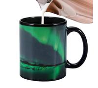 Tazas De Café De Color Cambiante Genérico - Taza De Cerámica Reveladora Calor | Transformación De Color Sensible Al Calor, Café, Vasos De Mango Ergonómico, Bebida Caliente, Taza De Niño