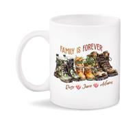 Tazas De Café Divertido Taza De Cerámica ¿Son Zapatos Para Siempre De La Familia? Maravillosa Tazas Para Día De La Madre Desayuno Cumpleaños 330Ml