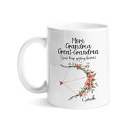 Tazas De Café Divertido Taza De Desayuno Bisabuela, Cada Vez Me Siento Mejor. Novedad Tazas De Té Para Cocina Leche Mamá 330Ml
