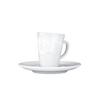 Taza de café de porcelana con mensaje"Mood Espresso"
