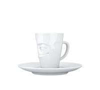 Tazas De Café Espressotasse Blancas Con Una Sonrisa 0,08 L