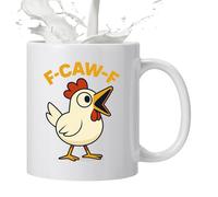 Tazas De Café Excepcionales - Divertida Taza De Pollo De Cerámica De 330 Mililitros,Taza De Bebidas Calientes De Gallo - Perfecto Para Colegas Y Mujeres Para Té, Café Leche Chocolate Caliente