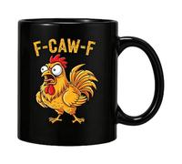Tazas de café gallo - Tazas de café de cerámica 11oz | Taza de cerveza doméstica | Colección clásica de tazas con estampado de animales de granja, idea de regalo perfecta para profesores, estudiantes,