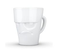 Tazas De Café Henkeltasse Blancas Grumosas 0,35 L