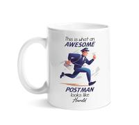 Tazas De Café Humor Taza De Cerámica Esto Es Lo Que Un Cartero Está Haciendo: Agradecimiento A Los Carteros Que Corren Porcelana Tazas De Té Para Día De La Madre Cocina Cumpleaños 330Ml