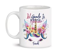 Tazas De Café Novedad Taza Cerámica El Primer Grado De Horse Sea Es Un Jardín De Infancia Mágico De Flores. Humor Tazas Para Hombre Leche Cumpleaños 330Ml