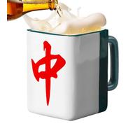 Tazas De Café - Tazas De Café Divertidas De 400 Ml, Taza De Desayuno Mahjong, Té Para Mujeres Y Hombres | Uso En El Hogar Familia Amigos Relajación Nocturna Hogar Cocina Lugar De Trabajo Cocina Uso De