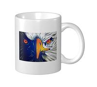 Tazas De Café Una Poderosa Cara De Águila Tazza Di Latte Con Mango Moderna Tazas De Té, Para Cocina, Cumpleaños, Oficina, 330ml