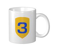 Tazas De Cerámica 3.ª División De Caballería De Ee. Uu. Tazza Di Latte Hombres Moderna Tazas De Té, Para Café, Cumpleaños, Deportista, 330ml