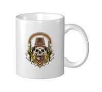 Tazas De Cerámica Esqueleto De Vaquero Tazza Di Latte Moderna Hombres Tazas De Té, Para Café, Cumpleaños, Deportista, 330ml