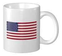 Tazas De Cerámica Una Posible Bandera De Los Estados Unidos De América Que Muestra 55 Estrellas Tazza Di Latte Con Mango Mujeres Tazas Graciosas, Para Café, Bebidas Calientes, Oficina, 330ml