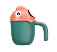 Tazas de champú para ducha de bebé, Copa de baño de ducha de lavado de pelo de pescado, Champú de baño seguro de ducha de agua para bebés Toddler Kids Bath Bathing for Kids