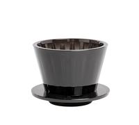Tazas de filtro de café de fondo plano, taza de filtro de café, goteador, herramientas manuales de espresso y fácil de usar