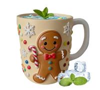 Tazas De Navidad,Vasos De Resina Para Fiestas - Tazas De Café Para Fiestas Decoraciones Navideñas,Para Bebidas Calientes Frías Té Leche Latte Fiesta Decoración Hogar Oficina Escuela