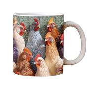 Tazas De Pollo De Cerámica - Tazas De Café Gallo, De Té, Para Café, De Bebidas Multiusos, Tema Animal Para Hogar, Regalos De , Regalo Para Los Amantes Del Pollo, U, Este Hahnbecher Es Un Gran