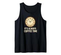 Tazas de Reloj It's Always Coffee Time Camiseta sin Mangas