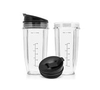 Tazas De Repuesto De 24OZ, Compatibles Con Ninja Nutri,BN401, BN701, SS101, BN400, BN800, BN801 Licuadora Taza Exprimidora Portátil