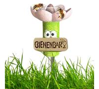 Tazas de riego para Abejas - Cuenco de de Resina Colorida | para Abejas y Mariposas, Accesorio de jardín para Porche, césped, Patio y Zona de Hierba