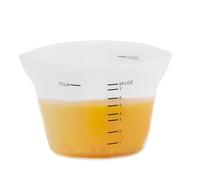 Tazas De Silicona Fondant De Chocolate - Tazas De Medición De Silicona Antiadherente, Herramientas De Cocina Y Artesanía A Escala Precisa | Tazas De Mezcla De Silicona Para Cola, Proyectos De Bri