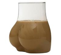 Tazas de , taza de bebida, 450ML Funny Body Shape Glass, Bum Cheeks | Tazas de botín, taza con forma de bum, cóctel en forma de búm para decoración de fiestas, cumpleaños