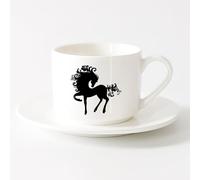 Tazas de té, café y chocolate caliente Caballo Pony Cuento Niño Animal （6oz/175ml） Perfecto para cocinas, restaurantes y cafeterías, gran idea de regalo