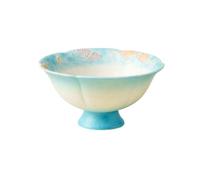 Tazas de té de cerámica de 65 ml a 56.7 g con mariposa danza entre flores de cerezo [Lite]