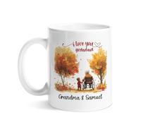 Tazas De Té Divertido Taza Cerámica Te Quiero, Abuela Maravillosa Tazas Para Desayuno Hombre Cumpleaños 330Ml
