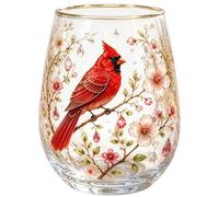 Tazas De Té En Vidrio Taza Café 414 Ml Con Motivo Abejas Y Pájaros En