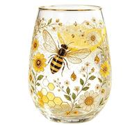 Tazas De Té En Vidrio Taza De Té En Relieve Con Temática De Abejas Y