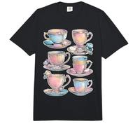 Tazas de té estéticas Pastel Floral Summer Vibes Dreamy Art Comfort Colors Adult Heavyweight T-Shirt