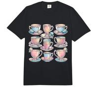 Tazas de té estéticas Pastel Floral Summer Vibes Dreamy Art Comfort Colors Adult Heavyweight T-Shirt