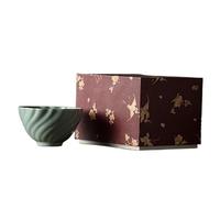 Tazas de Té Juego de té de kung fu de cerámica de una sola taza hecho a mano, taza de té portátil de viaje, taza de té personal retro Taza de Café