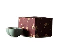 Tazas de Té Juego de té de kung fu de cerámica de una sola taza Master Cup, taza de té portátil de viaje, taza de té personal retro Taza de Café