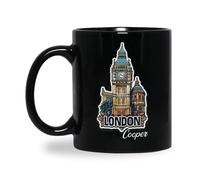Tazas De Té Maravillosa Taza De Desayuno El Famoso Big Ben De Londres Divertido Tazas Para Cocina Leche Cumpleaños 330Ml