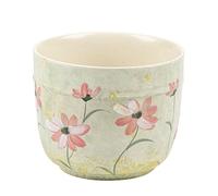 Tazas de té Pequeñas Juego de té lujo ligero Jianshui cerámica con margaritas pintadas a mano, accesorios for la ceremonia del, recipiente for posos escritorio, lavado Taza de té de Kungfu