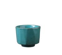 Tazas de té Pequeñas Taza de cerámica retro, taza de té modificada for horno, accesorios for juegos de té, taza de cerámica for anfitrión, tazón de té creativo japonés Taza de té de Kungfu(A)