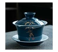 Tazas de té Taza de té Kung Fu Juego de té Gaiwan Tazón de Porcelana for Hervidor de Viaje (Color : See Chart) (Color : See Chartb)
