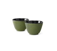 Tazas De Té Xilin Set De 2 Hierro Fundido Verde