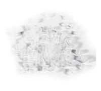 Tazas de tinta de pigmento para tatuaje, 100 piezas de taza de tatuaje Tapas de tinta transparente Tazas de pigmento para tatuaje, para sujetar pigmento Artista profesional del tatuaje