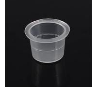 Tazas de tinta para tatuaje, 100 tazas de tinta para suministros de tatuaje, tazas de pigmento de tatuaje, taza de tinta Microblading, taza de tinta de pigmento de tatuaje(L)