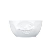 Tazas De TV Cuenco Blanco Loco 2,6 L